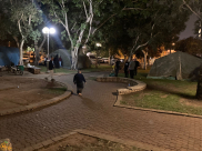  فيديو: 4 عائلات يافاوية ناموا ليلتهم يلتحفون السماء .. حرب على المسكن 